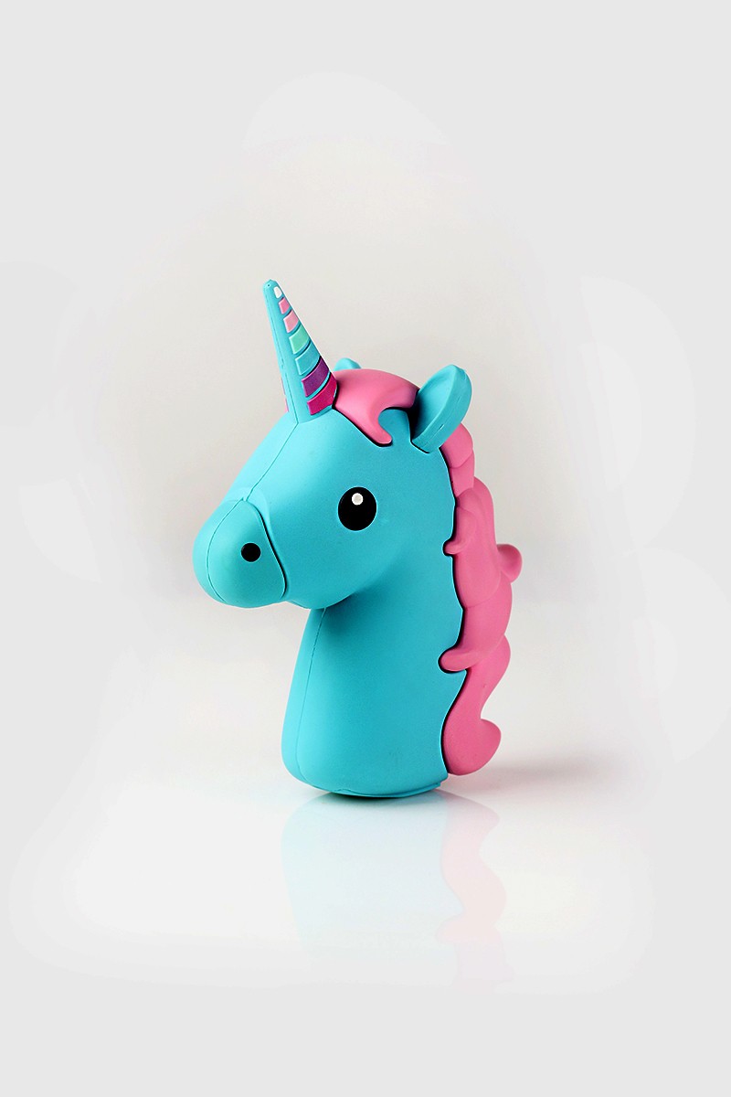 Powerbank jednorożec unicorn niebieski