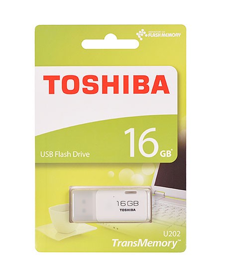 Pendrive TOSHIBA HAYABUSA U202 16GB USB 2.0 Biały