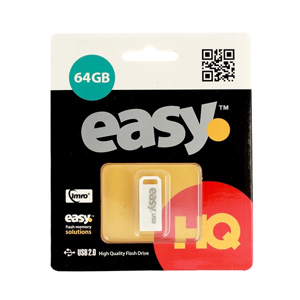 Pendrive IMRO ECO/EASY 64GB Biały