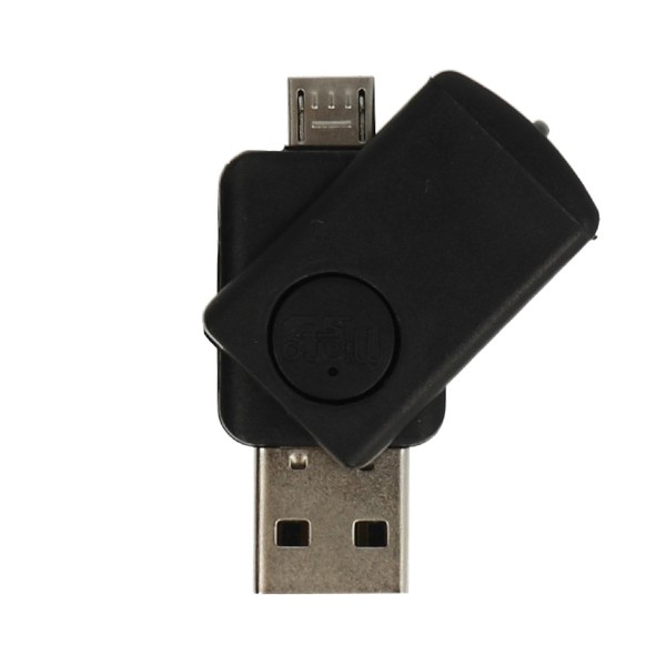 Czytnik kart micro SD CR08 micro USB Czarny