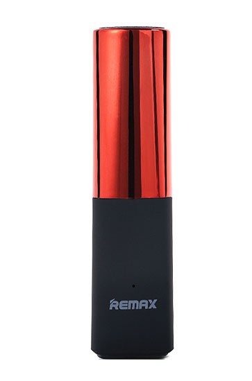 Powerbank REMAX szminka czerwony