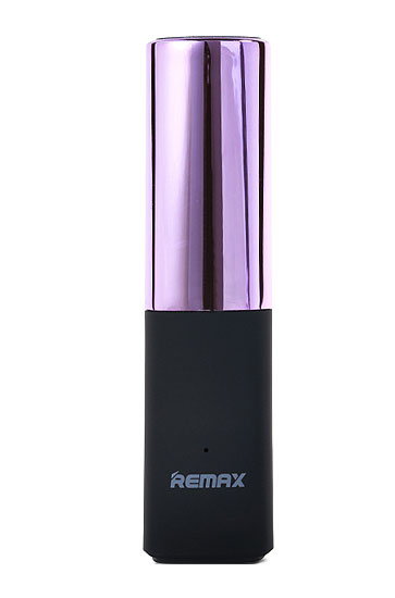 Powerbank REMAX szminka fioletowy