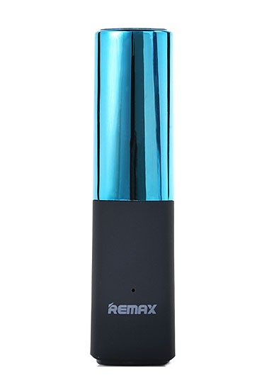 Powerbank REMAX szminka niebieski