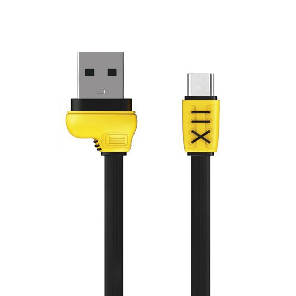 REMAX Kabel USB Running Shoe USB Typ C 1 metr Czarny