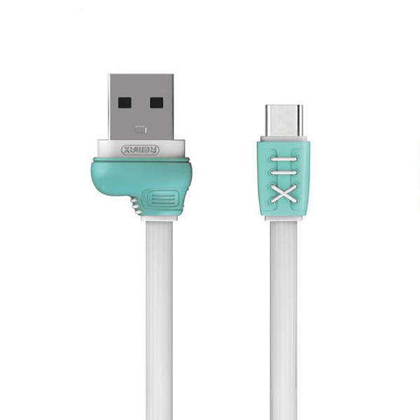REMAX Kabel USB Running Shoe USB Typ C 1 metr Biały