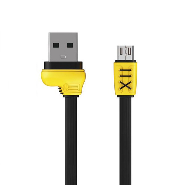 REMAX Kabel USB Running Shoe USB Micro USB 1 metr Czarny